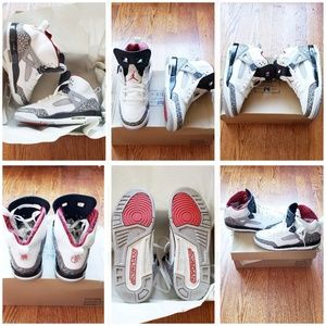 NIKE JORDAN SPIZIKE WHITE VARSITY RED CEMENT GREY